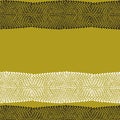 Snake dragon skin scales texture. pattern black yellow gold white background. simple ornament, Can be used for card banner Royalty Free Stock Photo