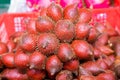 Snake Fruit on market in Yangon, Myanmar.