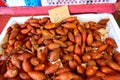 Snake fruit Salak at a Malaysian grocery store Royalty Free Stock Photo