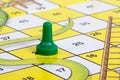 Snake and ladder board game