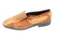 Snake leather shoe