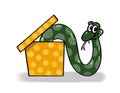 SNAKE out of a box - wrong kind of present perhaps