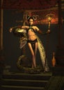 The Snake Priestess 3d CG