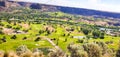 Snake river canyon public golf course in iadho Royalty Free Stock Photo
