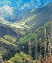 Snake River & Hells Canyon from Hat Point Royalty Free Stock Photo
