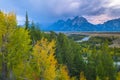 Snake River Overlook - Grand Teton National Park Royalty Free Stock Photo