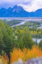 Snake River Overlook - Grand Teton National Park Royalty Free Stock Photo