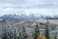 Snake River Overlook Royalty Free Stock Photo