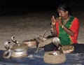 Snake show in Sri Lanka Royalty Free Stock Photo