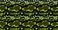 Snake skin cobra pattern for decorative design. Wallpaper pattern. Rattlesnake vector. Trendy snake skin green cobra