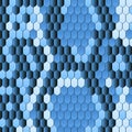 Snake skin pattern great Modern design for any Fashion snake pattern. purposes. Vector animal cobra, skin, Light Blue