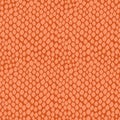 Snake skin seamless pattern with color of year 2024 Peach Fuzz. Texture of scales of crocodile, alligator, lizard