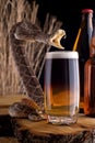 Snakebite Cocktail Royalty Free Stock Photo