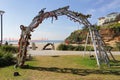 Snakes and Ladders at Tamarama Beach Royalty Free Stock Photo