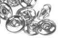 Snap Fasteners Macro Isolated