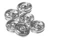 Snap Fasteners Macro Isolated Royalty Free Stock Photo