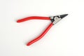 Snap ring pliers Royalty Free Stock Photo