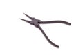 Snap ring pliers on white background Royalty Free Stock Photo