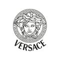 VERSACE Fashion brand vector logo