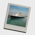 Snapshot of cruise ship Royalty Free Stock Photo