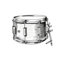 snare drum ai generated Royalty Free Stock Photo