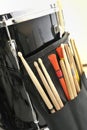 Snare Drum and Drum Sticks Royalty Free Stock Photo