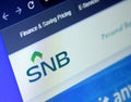 SNB , Saudi National Bank Royalty Free Stock Photo