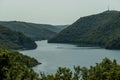 Vrsar - Fjord view through the tree crowns