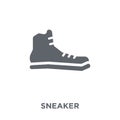 Sneaker icon from collection. Royalty Free Stock Photo