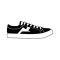 Sneaker shoe Vector illustration. Fashion sneakers