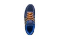 Sneakers blue Royalty Free Stock Photo