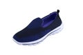 Sneakers blue with purple Royalty Free Stock Photo