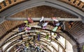 Sneakers hanging in Berlin Royalty Free Stock Photo