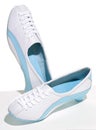 Sneakers with heels Royalty Free Stock Photo