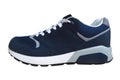 Sneakers isolated - blue Royalty Free Stock Photo