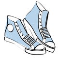 Sneakers vector