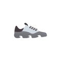 Sneakers vector icon. Shoes stylish logo colored. Sports shoes vector. Running symbol. Sneaker icon on a white Royalty Free Stock Photo