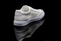 Sneakers Women's White Summer Breathable Sneakers Children's School Uniform Slip-ons for Girls Textile Royalty Free Stock Photo