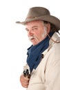 Sneaky Cowboy Royalty Free Stock Photo