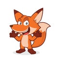 Sneaky fox Royalty Free Stock Photo