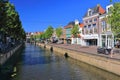 Sneek Old Town with Canal in Evening Light, Friesland, Netherlands