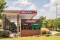 Race Trac gas price sign 1.95 a gallon pandemic 2020