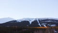 Snezka and Kopa Mountains in the Krkonose mountains (Giant Mountains Royalty Free Stock Photo