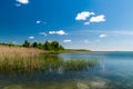 Sniardwy lake in the Masurian Lake District, Poland