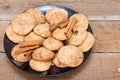 Snicker doodle cookies with cinnamon
