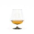 Snifter glass of cognac