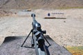 Sniper Barrett rifle , 0.50 caliber, m82a1 Royalty Free Stock Photo