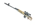 Sniper rifle MMG SVD by Dragunov with optics