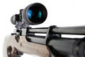 Sniper Rifle and Scope Royalty Free Stock Photo