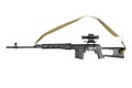 Sniper rifle SVD Royalty Free Stock Photo